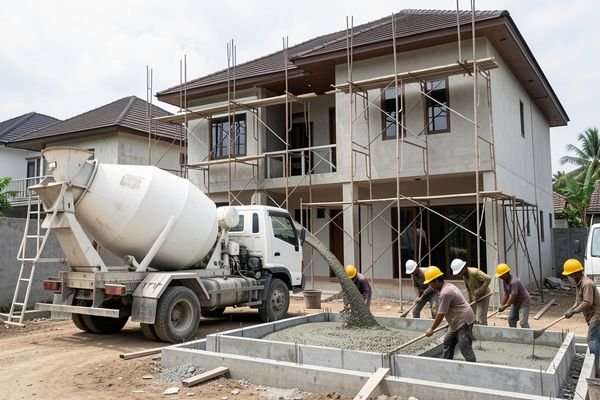 Berapa Kubik Beton untuk Rumah 2 Lantai? Perhitungan & Estimasi Akurat