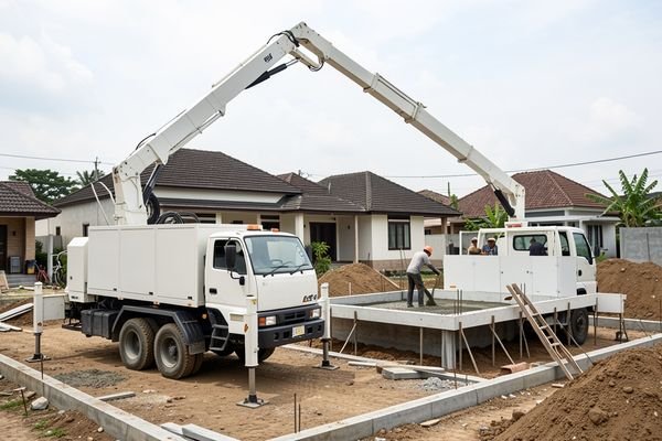 Kapasitas Concrete Pump: Panduan Memilih Ukuran yang Tepat untuk Proyek Anda