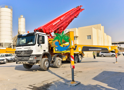 Sewa Pompa Long Boom
